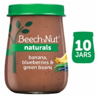 Beech-Nut Naturals Banana Blueberries & Green Beans Stage 2 Baby Food Perspective: Main