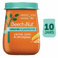 Beech-Nut Naturals Superblends Carrot Corn & Chickpeas Stage 3 Baby Food