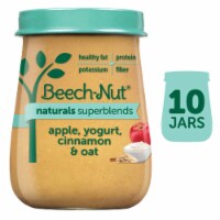Beech-Nut Naturals Superblends Apple Yogurt Cinnamon & Oat Baby Food Perspective: Main