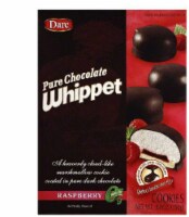 Dare Raspberry Pure Chocolate Whippet Cookies, 8.8 OZ (Pack of 12)