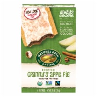 Nature's Path Organic Frosted Toaster Pastries - Granny's Apple Pie - Case of 12 - 11 oz.