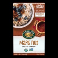 Nature's Path Hot Oatmeal - Maple Nut - Case of 6 - 14 oz.
