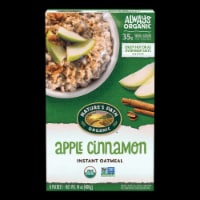 Nature's Path Hot Oatmeal - Apple Cinnamon - Case of 6 - 14 oz.