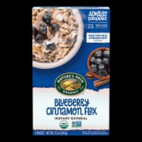 Nature's Path Organic Optimum Power Flax Cereal - Blueberry Cinnamon - Case of 6 - 11.2 oz.