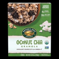 Nature's Path Organic Chia Plus Granola - Coconut Chia - Case of 12 - 12.34 oz.