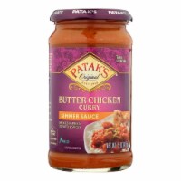 Pataks Simmer Sauce - Butter Chicken Curry - Mild - 15 oz - case of 6