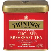 Twinings of London Classics English Breakfast Loose Tea 3.53 Oz Tin (Pack of 6)