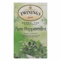 Twinings Tea Jacksons of Piccadilly Tea - Pure Peppermint - Case of 6 - 20 Bags