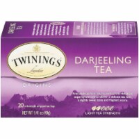 Twinings of London Origins Darjeeling Light Tea Bags 20 Ct (Pack of 6)