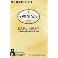 Twinings of London Earl Grey Tea 12 K-cups. (Pack of 6)