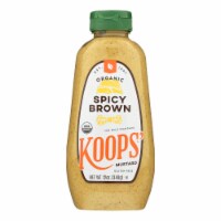 Koops' Organic Spicy Brown , 12 Oz. Bottle, 12-Pack