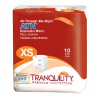 Tranquility ATN Adult Incontinence Brief XS Heavy Absorbency Overnight, 2183, Maximum, 100 Ct