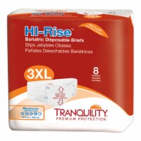 Tranquility HI-Rise Bariatric Incontinence Brief 3X-Large Bariatric, 2192, Maximum, 32 Ct
