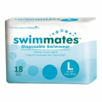 Swimmates Adult Bowel Containment Swim Brief L Moderate Absorbency Swim Pull On, 2846, 72 Ct