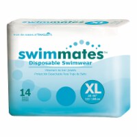 Swimmates Adult Bowel Containment Swim Brief XL Moderate Absorbency Swim Pull On, 2847, 56 Ct