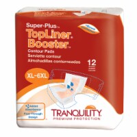 Tranquility Top Liner Contour Unisex Booster Pad Flow-Through Pad 14 X 32 Inch 3097, 96 Ct
