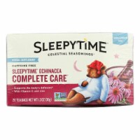 Celestial Seasonings Sleepytime Echinacea Complete Care Wellness Tea -20 Tea Bags - Case of 6