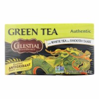 Celestial Seasonings Authentic Green Tea - Case of 6 - 20 Bags