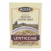 Alessi-Sicilian Lentil Soup-Lenticchie-Case Of 6-6 Oz.