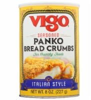 Vigo Seasoned Panko Breadcrumbs, 8 OZ (Pack of 6)