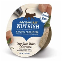 Rachael Ray Nutrish Grain Free Ocean Fish and Chicken Catch-iatore Wet Cat Food