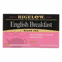 Bigelow Tea English Breakfast Black Tea - Case of 6 - 20 Bags
