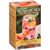 Bigelow Botanicals Cold Water Infusion Blueberry Citrus Basil , 1.31 oz (Pack of 6)