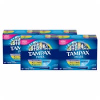 Tampax Pearl Unscented Light/Regular/Super absorbency Tampons 188 Count