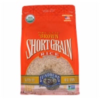 Lundberg Family Farms Organic Short Grain Brown Rice - Case of 6 - 2 lb.