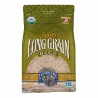 Lundberg Family Farms Organic Brown Long Grain Rice - Case of 6 - 2 lb.