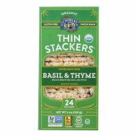 Lundberg Family Farms - Rice Ck Basil Thyme Thin - Case of 6-6 OZ