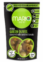 120g Pitted Green Olives Seasoned  with Sundried Tomato 8-Pack
