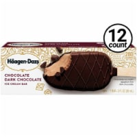 Haagen Dazs, Chocolate and Dark Chocolate Bar (12 Count)