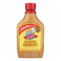 Woeber's Sandwich Pal - Hot and Spicy - Case of 6 - 16 oz.