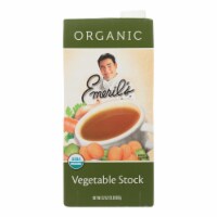 Emeril Organic Vegetable Stock - Case of 6 - 32 Fl oz.