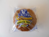 Ne-Mos Banana Nut Muffin, 4 Ounce -- 12 per case.