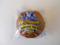 Ne-Mos Banana Nut Muffin, 4 Ounce -- 12 per case.