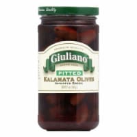 Giuliano Pitted Kalamata Olives, 7 OZ (Pack of 6)