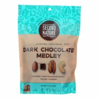Second Nature - Nut Medley - Dark Chocolate - Case of 6-12 OZ
