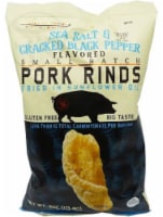 Southern Recipe Oven Baked Pork Rinds Cracked Black Pepper , 4oz (Pack of 12)