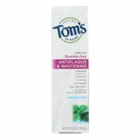 Tom's of Maine Antiplaque and Whitening Peppermint Toothpaste