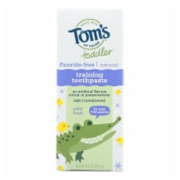 Tom's of Maine Toothpaste-Toddler Training-Natural,Fluoride Free-Mild Fruit-1.75oz-Case of 6