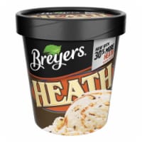 Breyers, Heath English Toffee Frozen Dessert, Pint (8 Count)
