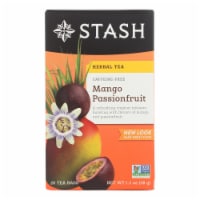 Stash Tea Passionfruit Herbal?Tea - Mango - Case Of 6 - 20 Count