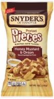 Snyders Of Hanover Honey Mustard Onion Pretzel Pieces, 5 Ounce -- 8 per case.