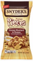 Snyders Of Hanover Honey Mustard Onion Pretzel Pieces, 5 Ounce -- 8 per case.