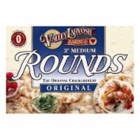 Valley Lahvosh 3 Inch Medium Rounds Original Crackerbread, 4.5 OZ (Pack of 12)
