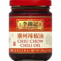 Lee Kum Kee Chiu Chow Chili Oil , 7.2oz (Pack of 6)