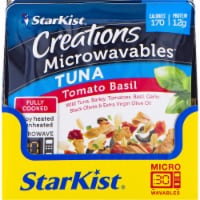 StarKist® Creations Microwavables Tomato Basil Tuna Perspective: Main