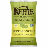 Kettle Brand Pepperoncini Potato Chips, 5 Ounce -- 15 per case